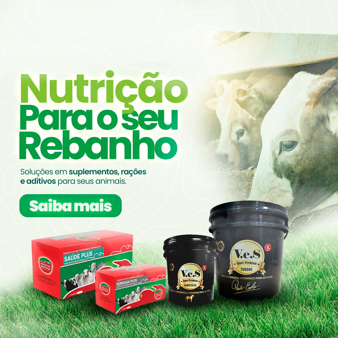 Soluções em suplementos, raçoes e aditivos para seus animais