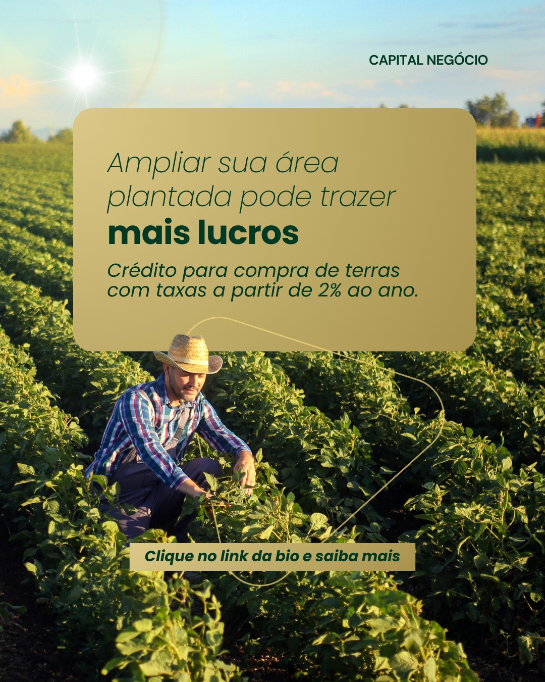 CRÉDITOS RURAL PARA PESSOAS E EMPRESAS NEGATIVADAS R$ 400.000,00 