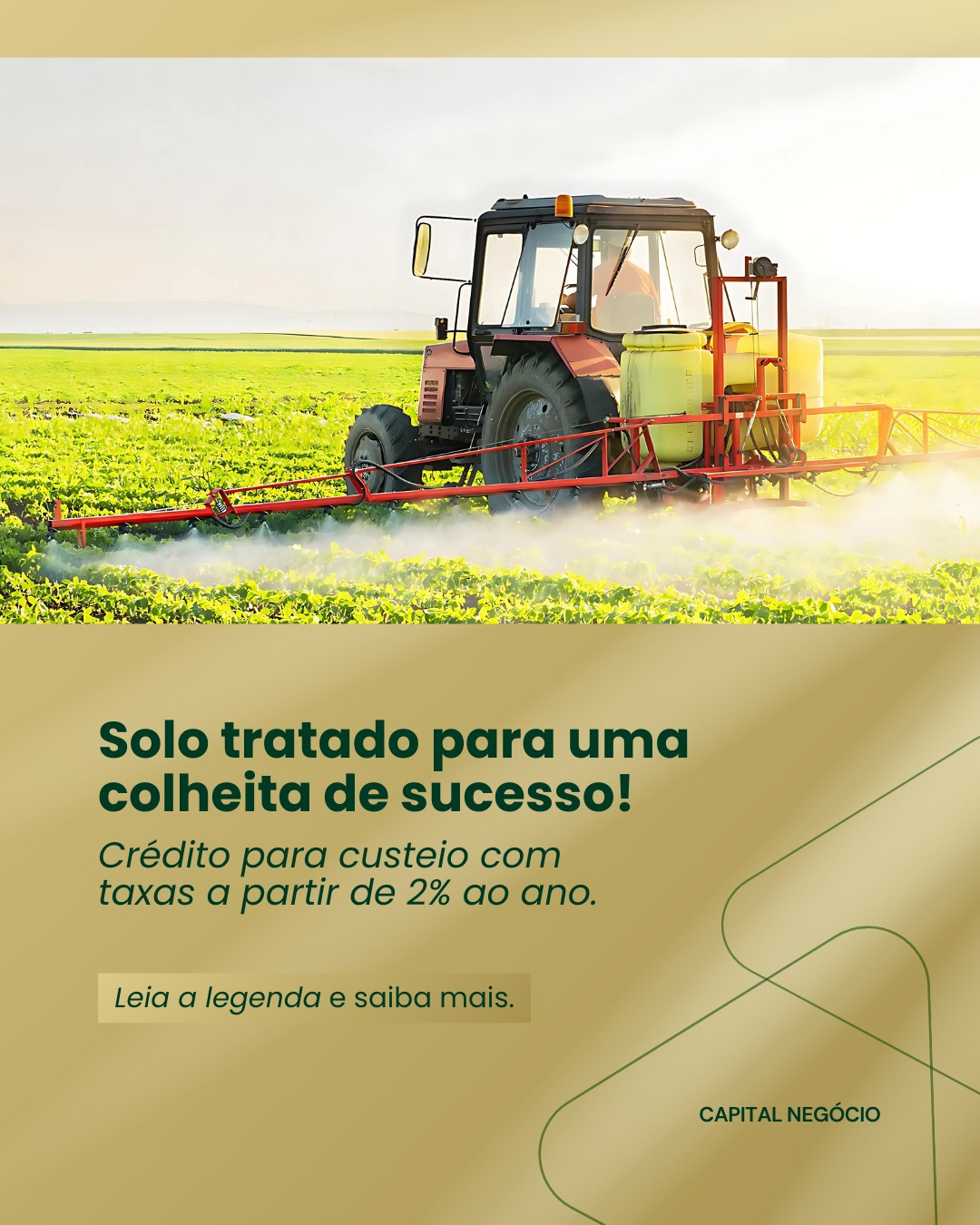 CRÉDITOS RURAL PARA PESSOAS E EMPRESAS NEGATIVADAS R$ 3.450.000,00 