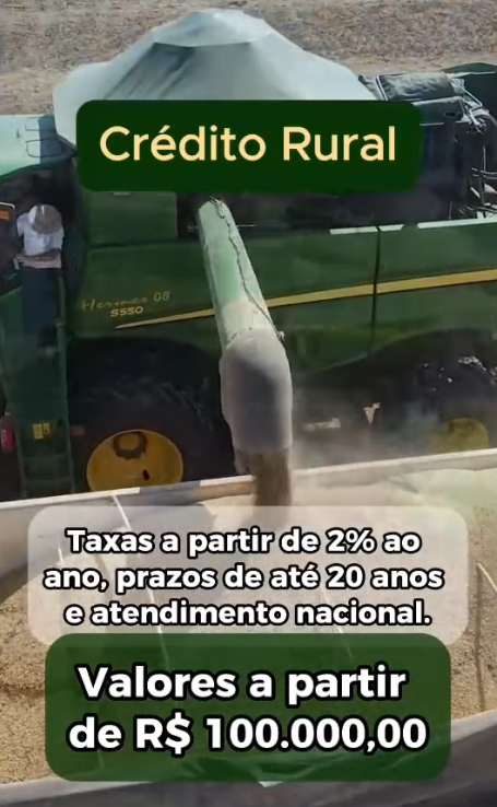 CRÉDITO RURAL PARA SUA PECUÁRIA CRESCER R$ 2.990.000,00 