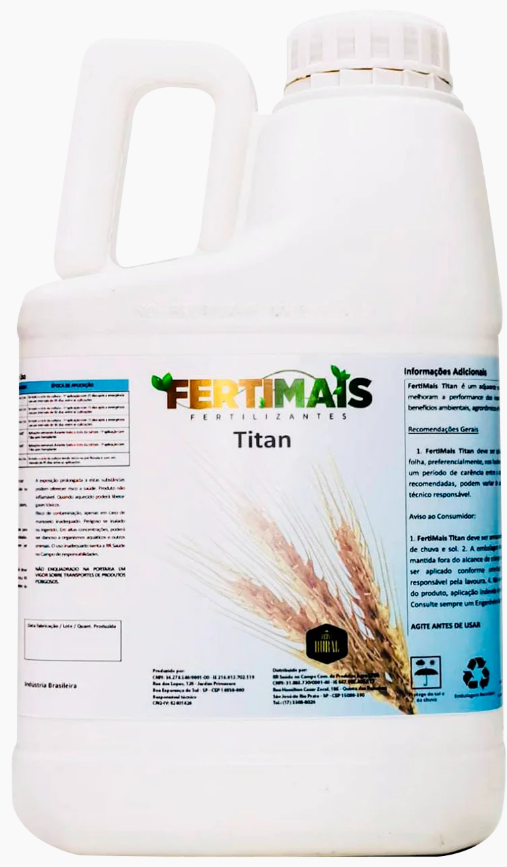  Inseticida OrganoMineral TITAN - Proteção Completa Contra Pragas: Ação Repelente e Película Protetora  5L