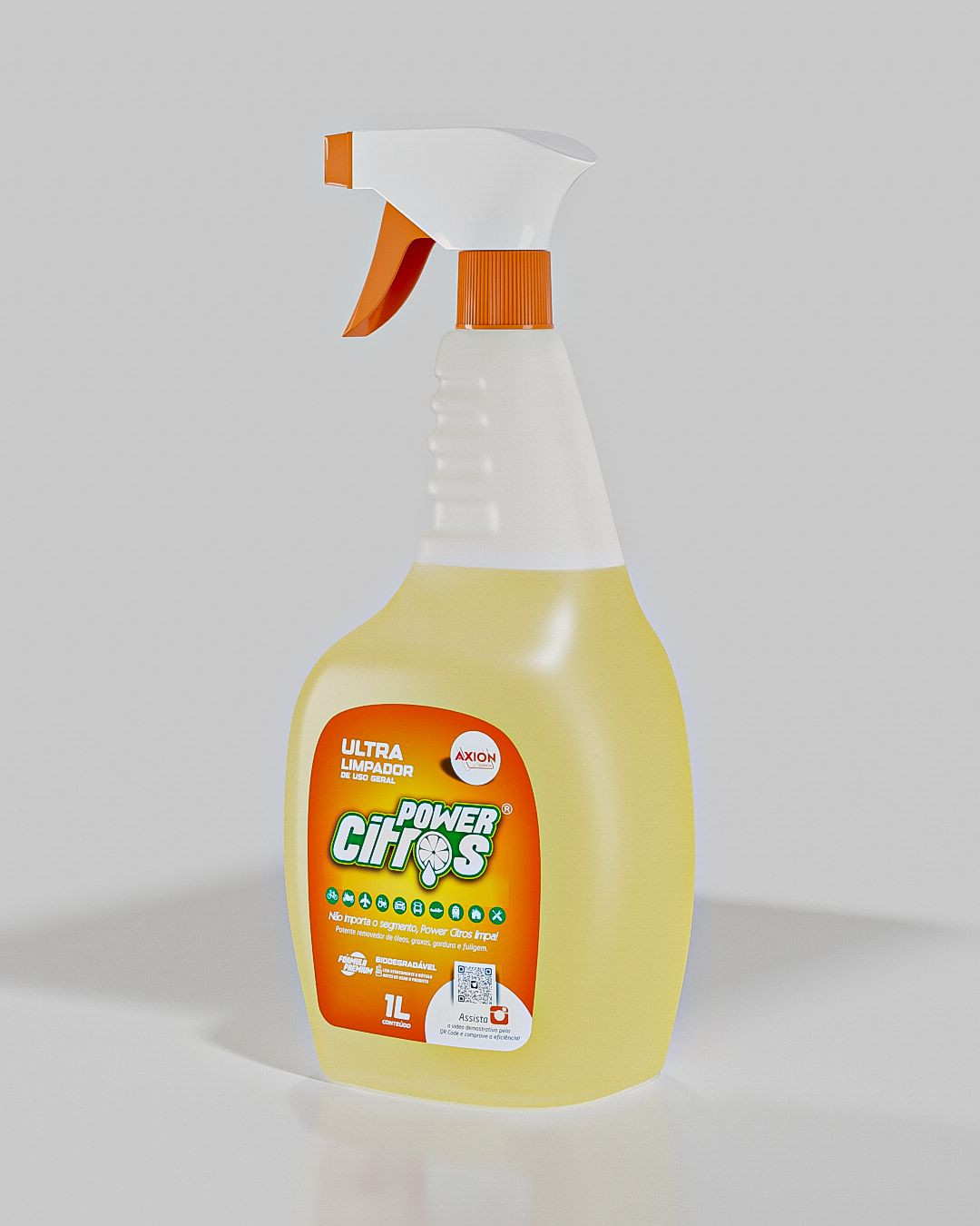 Power Citros 1L – Ultra Limpador Cítrico Multiuso Biodegradável