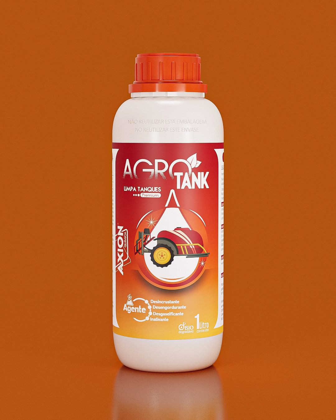 Limpa Tanques Agro Tank 1L – Desincrustante Premium para Pulverizadores