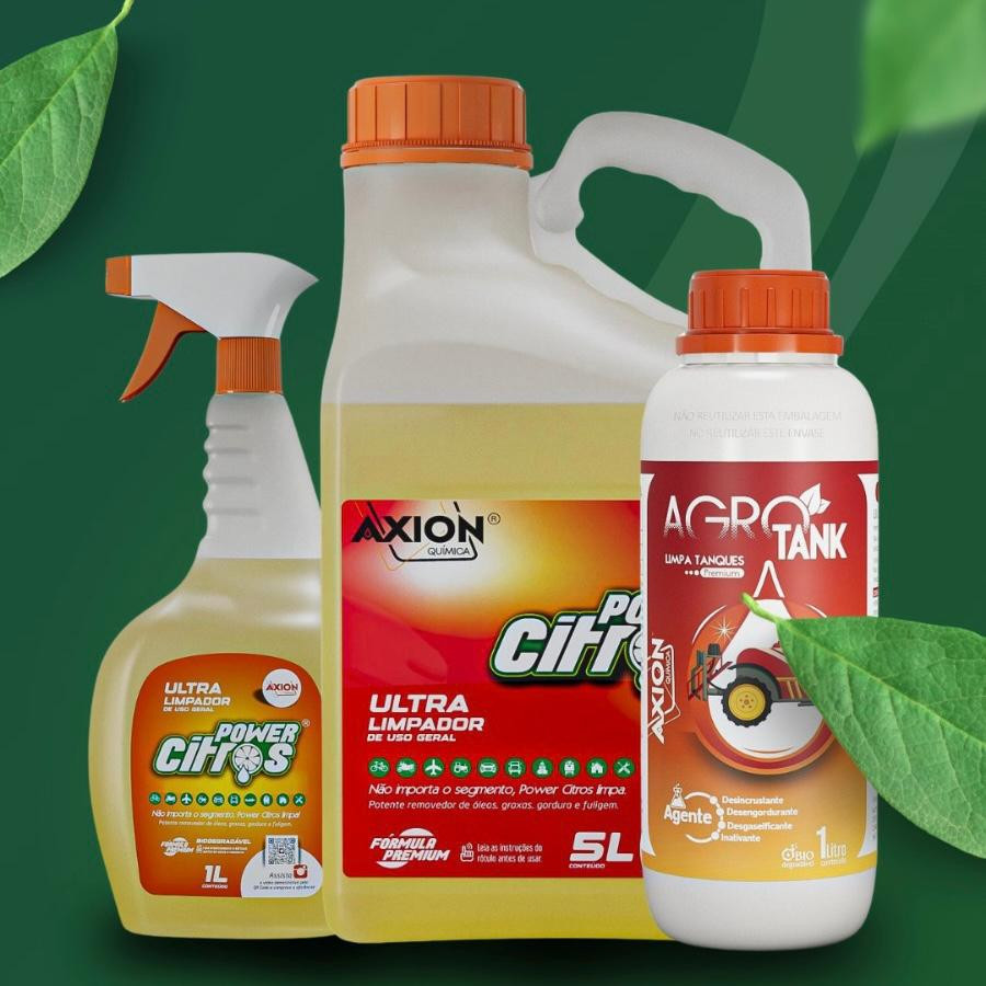 Kit Expert de Limpeza para Drones Agrícolas – Power Citros + Agro Tank
