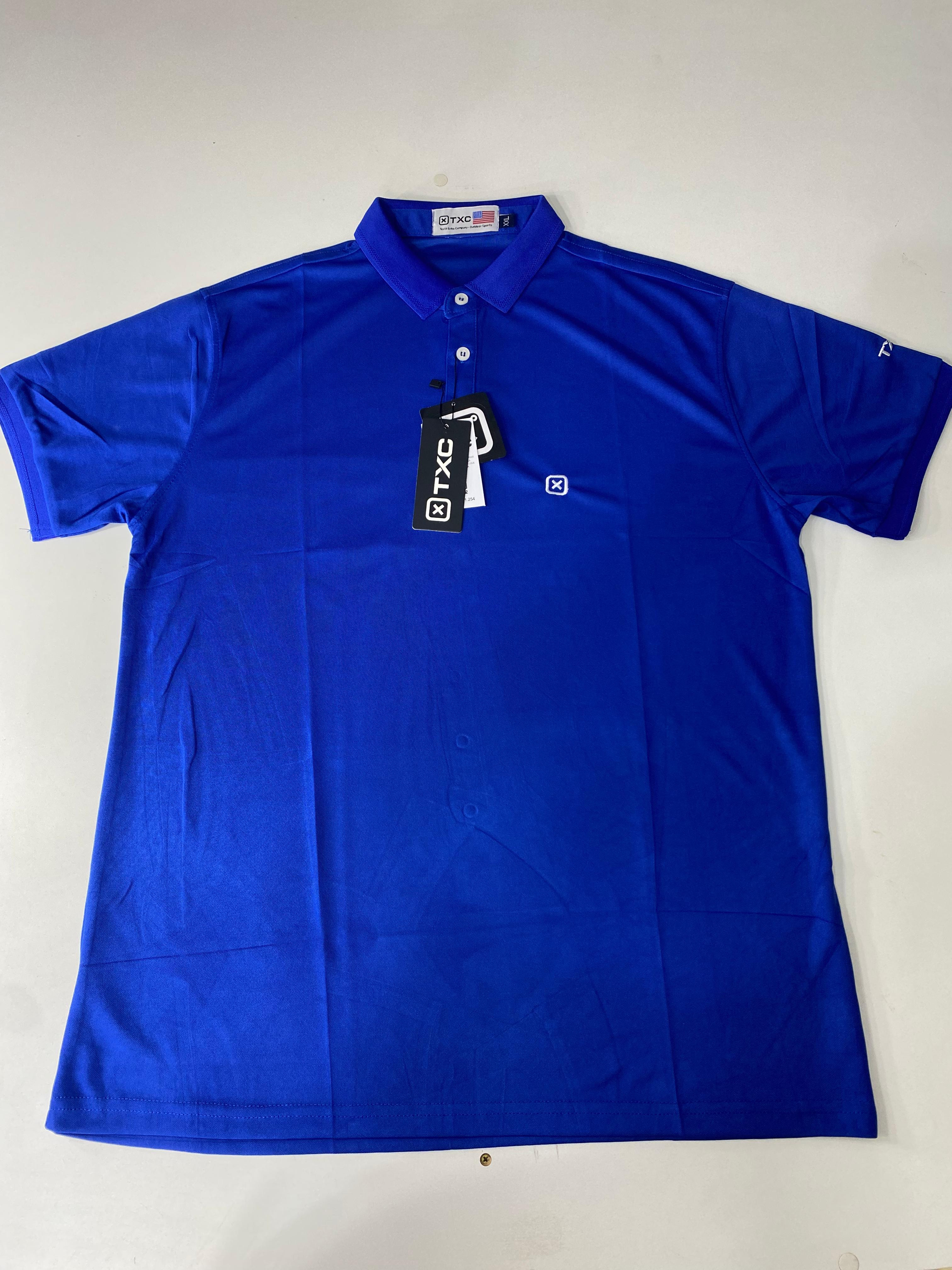 Camiseta Gola Polo Azul 