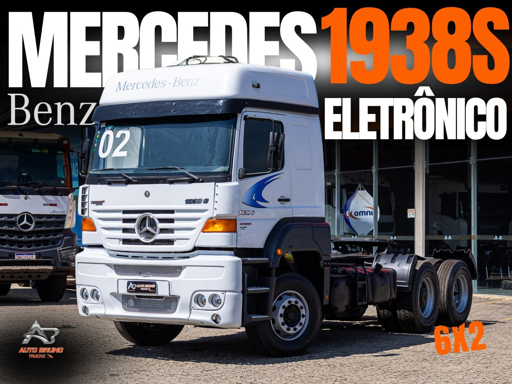 Caminhão Mercedes Benz 1938 - Ano 2002