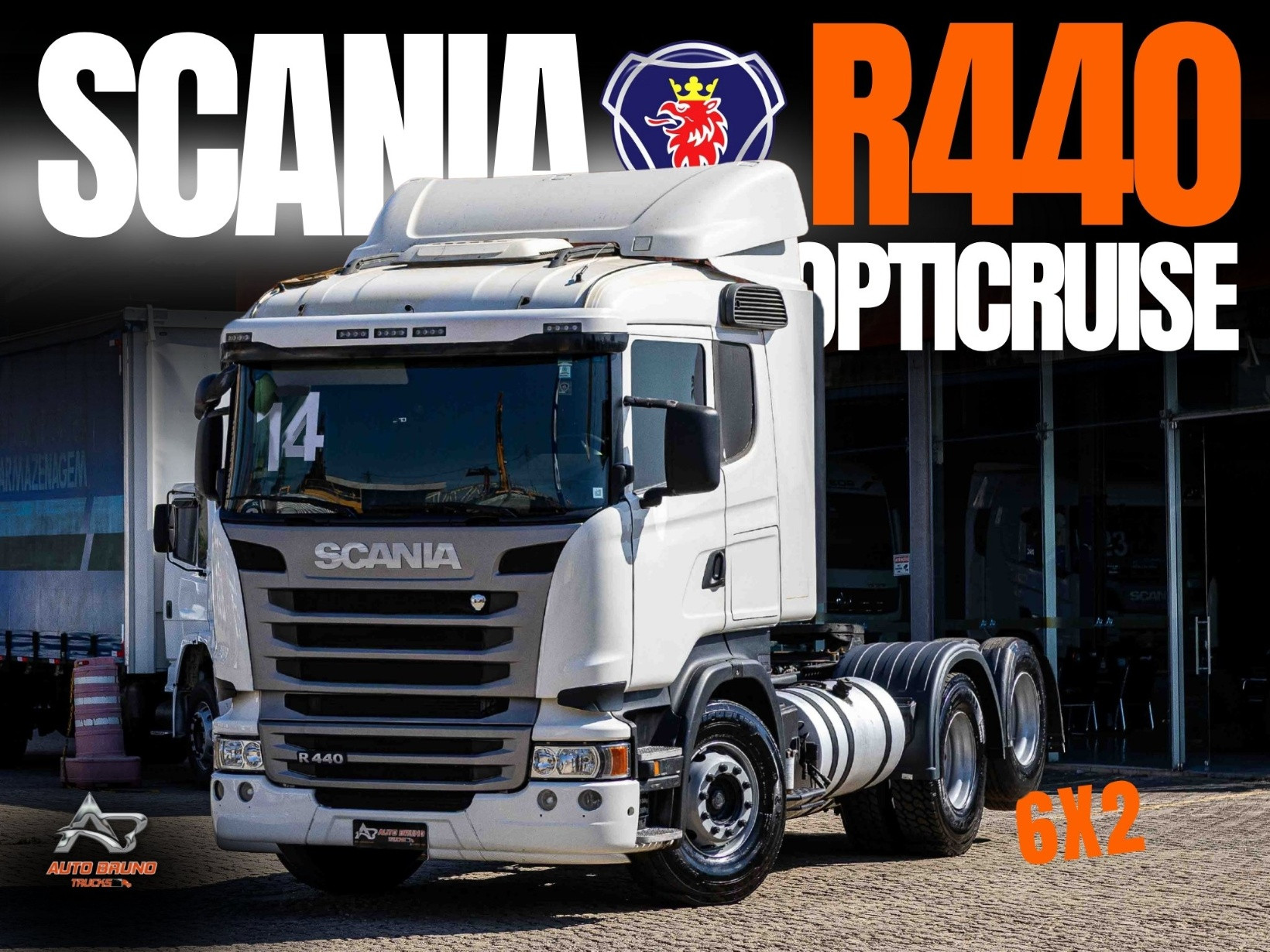 Caminhão Scania R440 - ano 2014