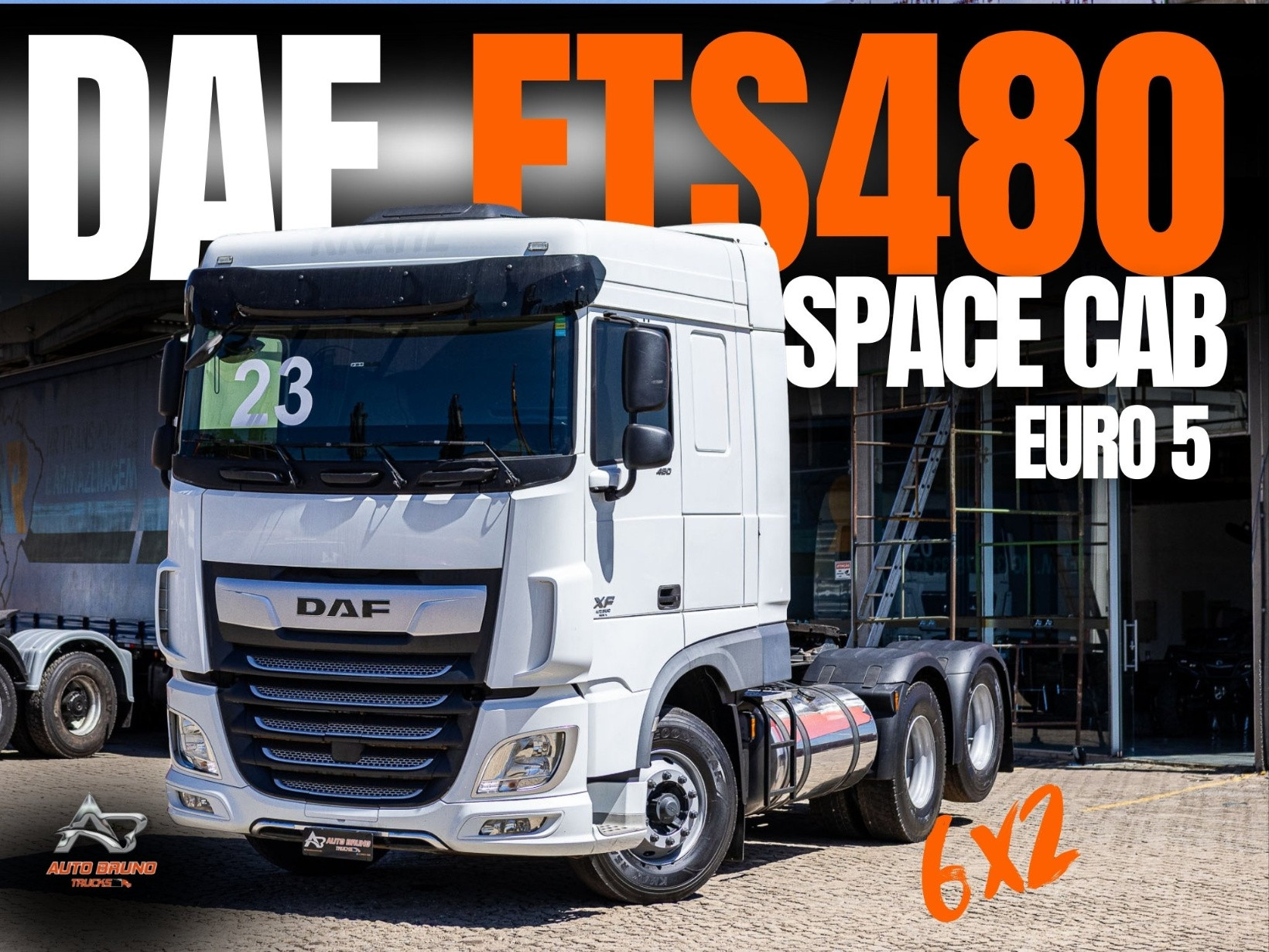 Caminhão DAF XF 480 - ano 2023