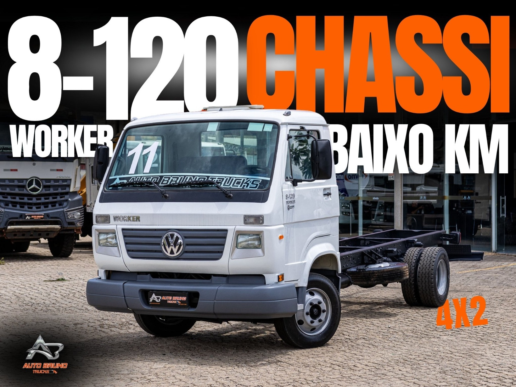 Caminhão Volkswagen 8.120 - ano 2011