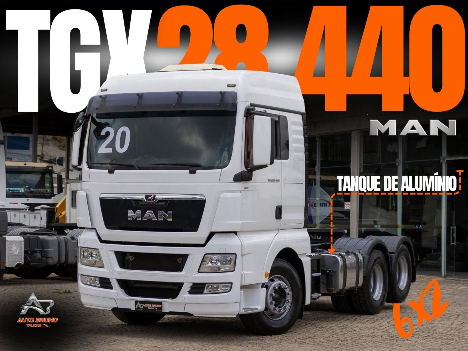 Caminhão MAN TGX 28.440 6X2 T - ano 2020