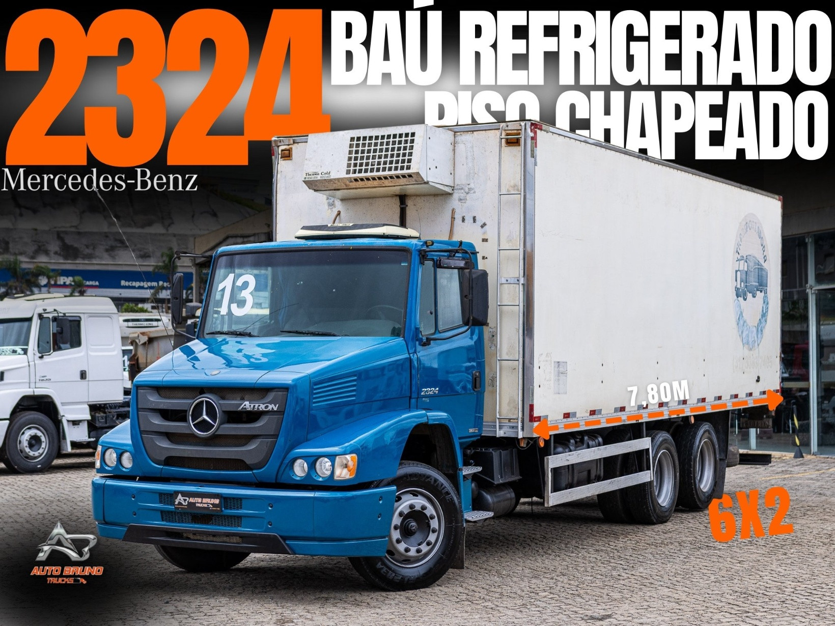 Caminhão Mercedes Benz 2324 6x2 - ano 2013