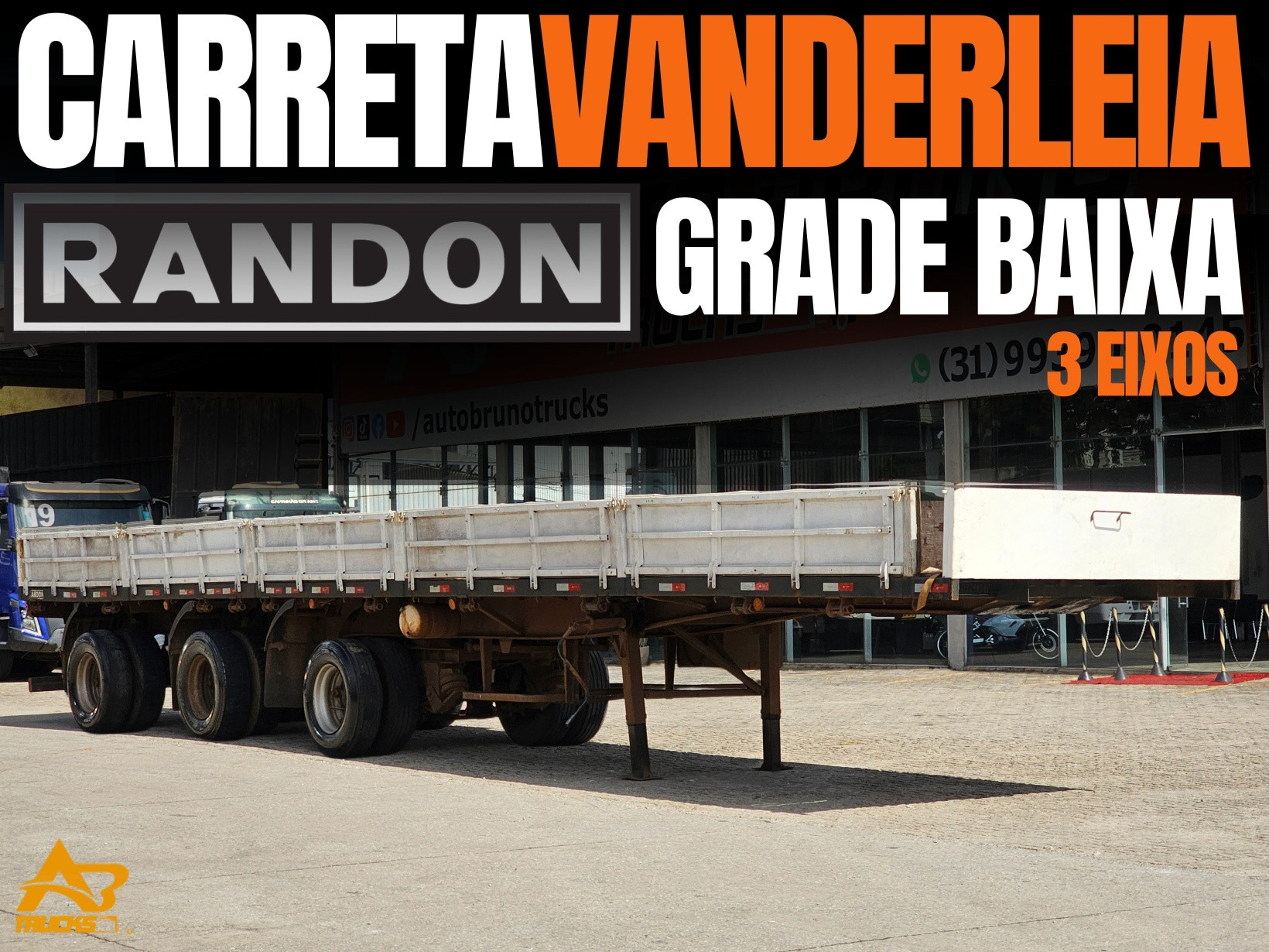 Carroceria Randon Grade Baixa - ano 2010