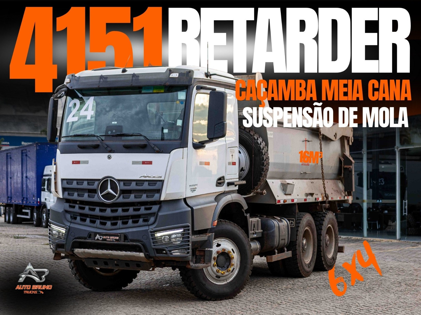 Caminhão Mercedes Benz Arocs 4151 - ano 2024