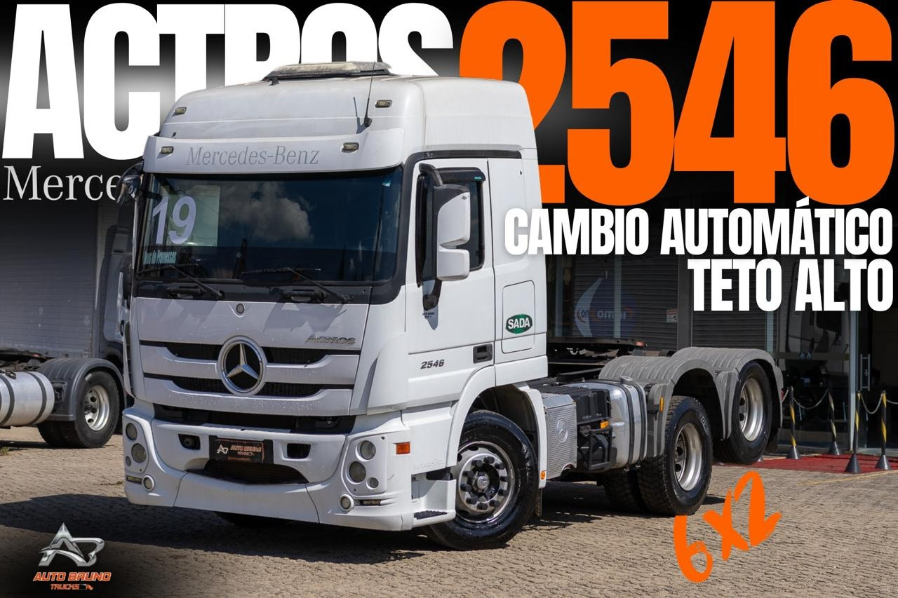 Caminhão Mercedes Benz Actros 2546 - ano 2019