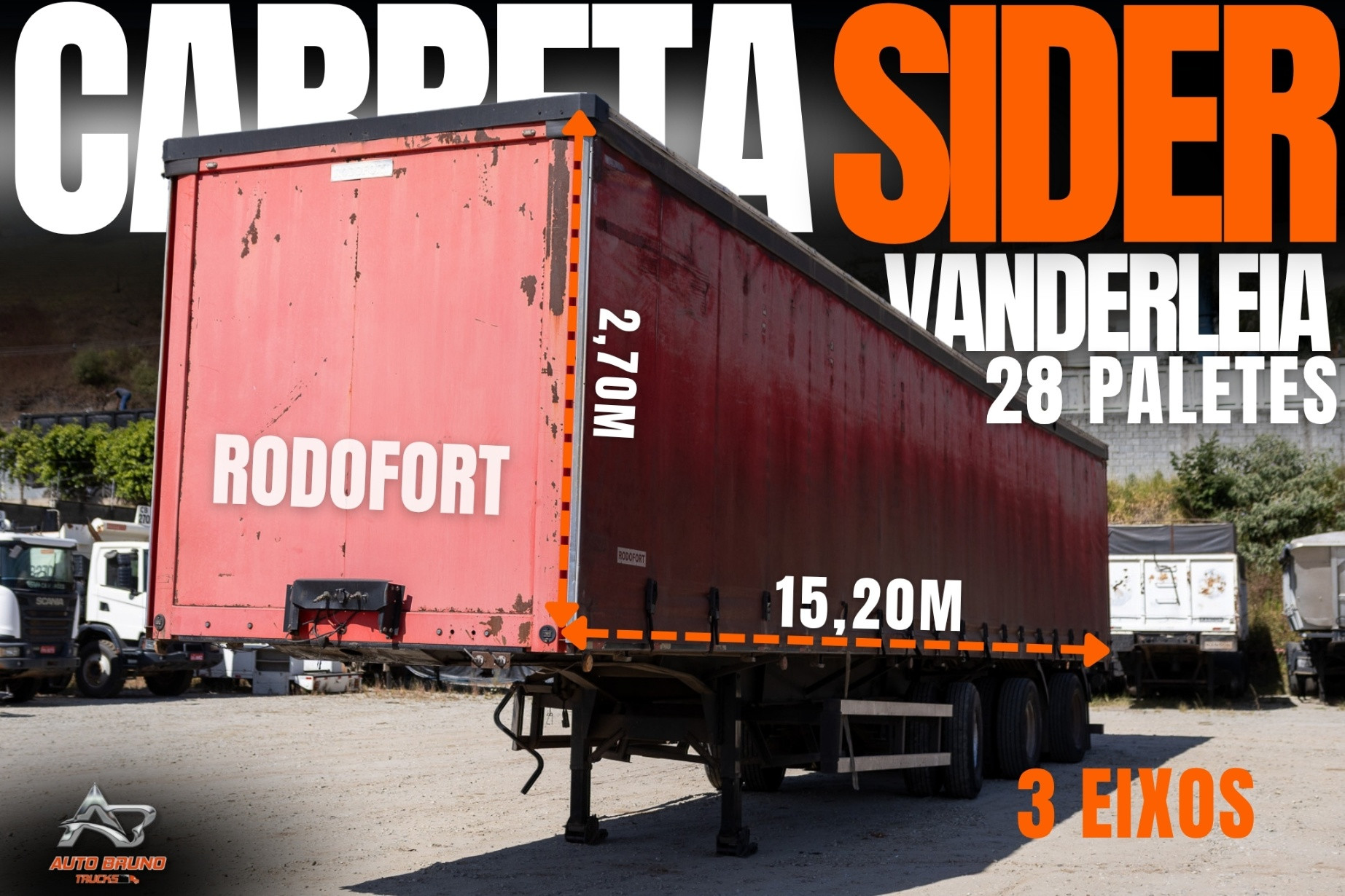 Carroceria Rodofort Sider - ano 2014