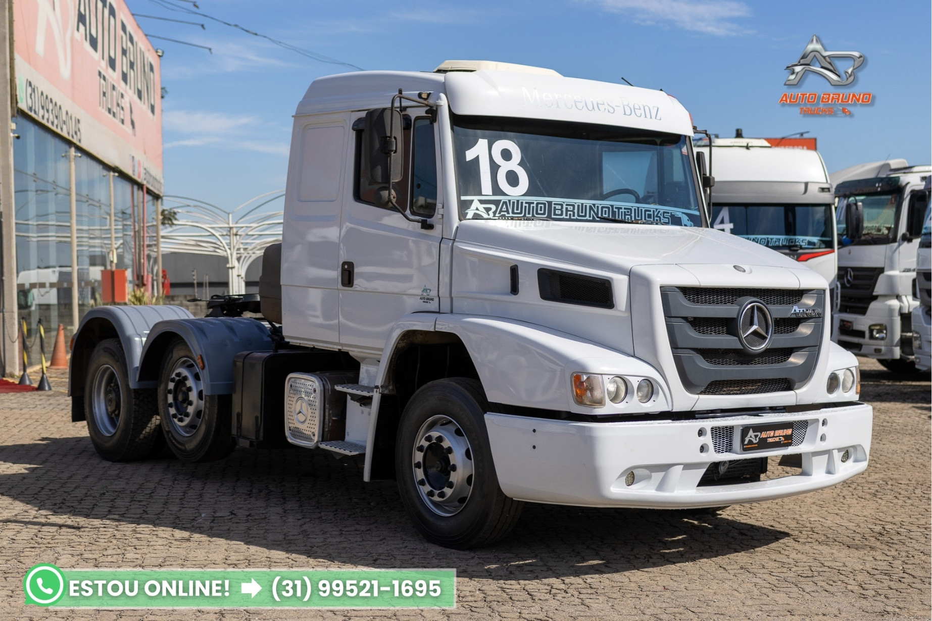 Caminhão Mercedes Benz Atron 1635 - ano 2019