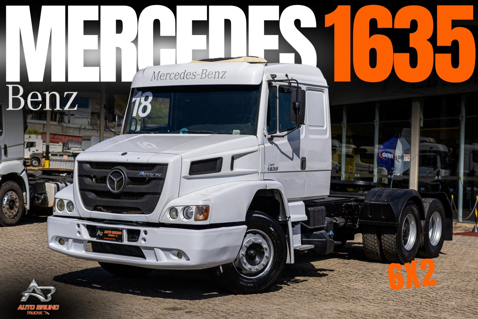 Caminhão Mercedes Benz Atron 1635 - ano 2018