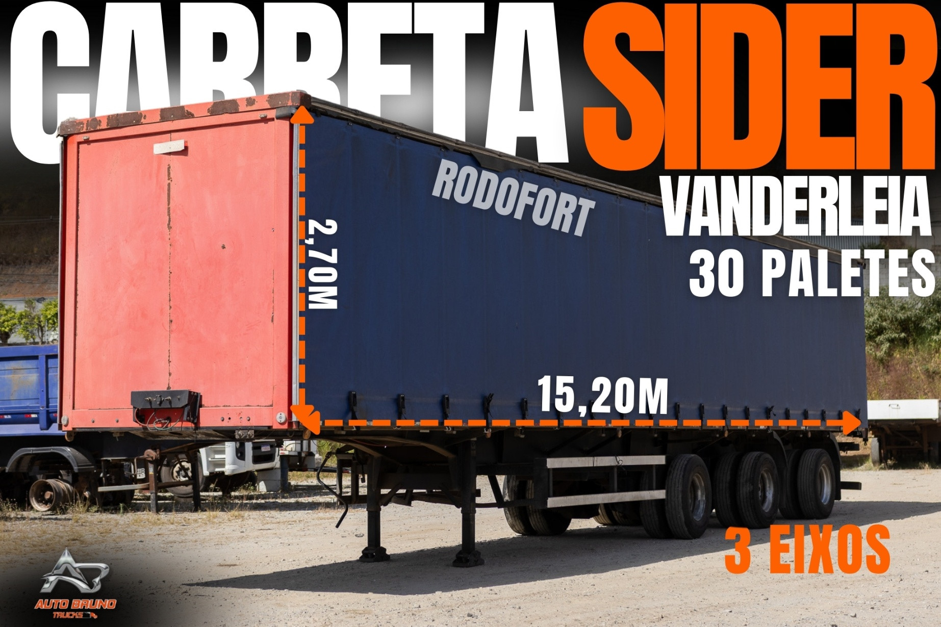 Carroceria Rodofort Sider - ano 2014