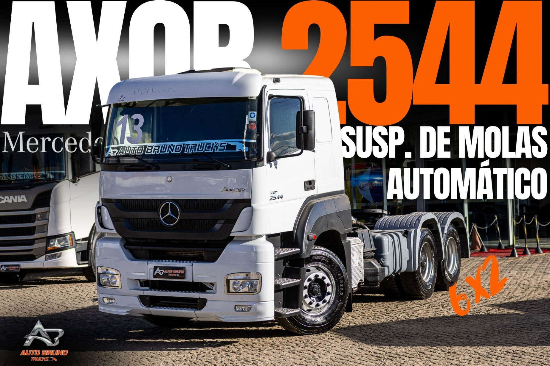 Caminhão Mercedes Benz Axor 2544 - ano 2013