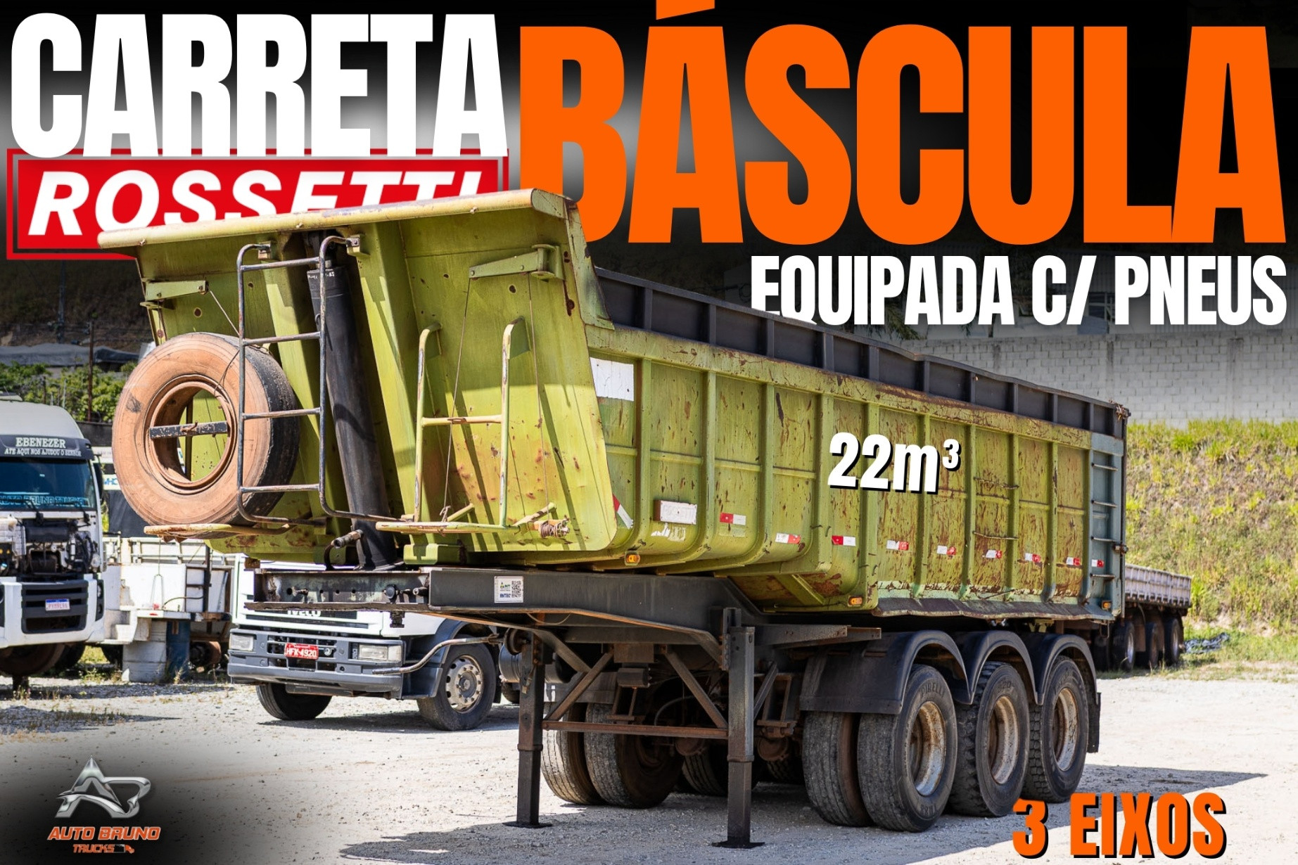 Carroceria Rossetti Basculante - ano 2008