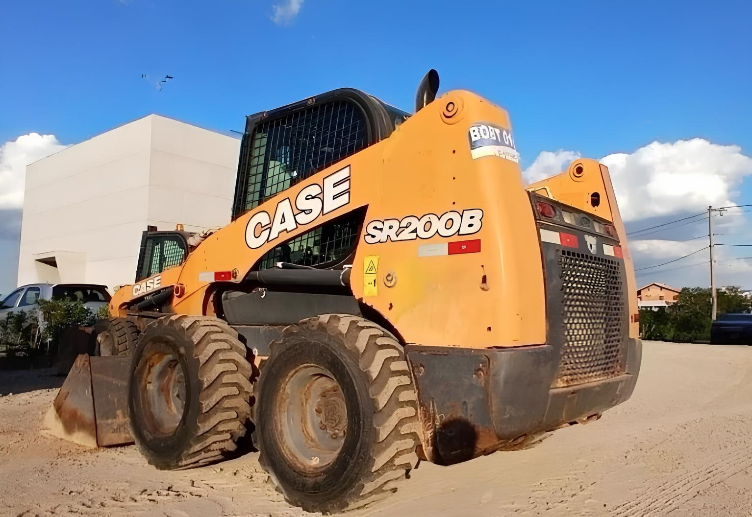 Minicarregadeira Case SR200 B - ano 2021 - com 1.090 horas