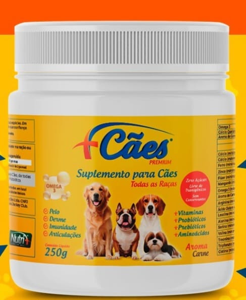Suplemento mineral para cães 