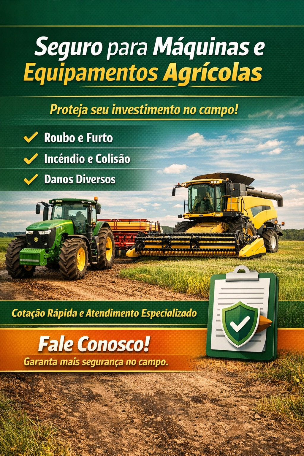 Seguro Maquinas e Equipamentos 