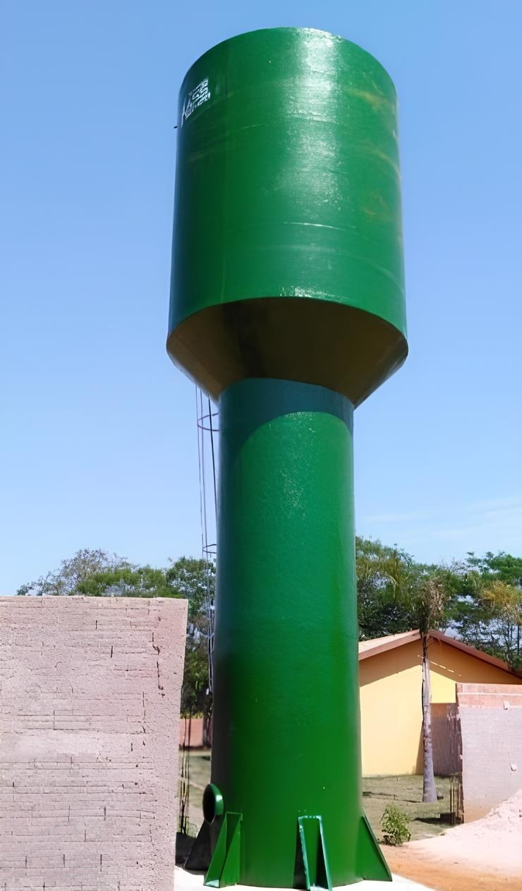 Caixa Dagua Taça 30.000 L em Fibra de Vidro