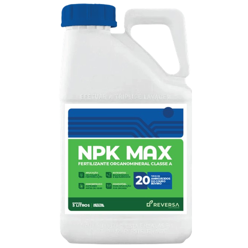 Fertilizante Foliar NPK Aminoácido Macro Micronutrientes 5L