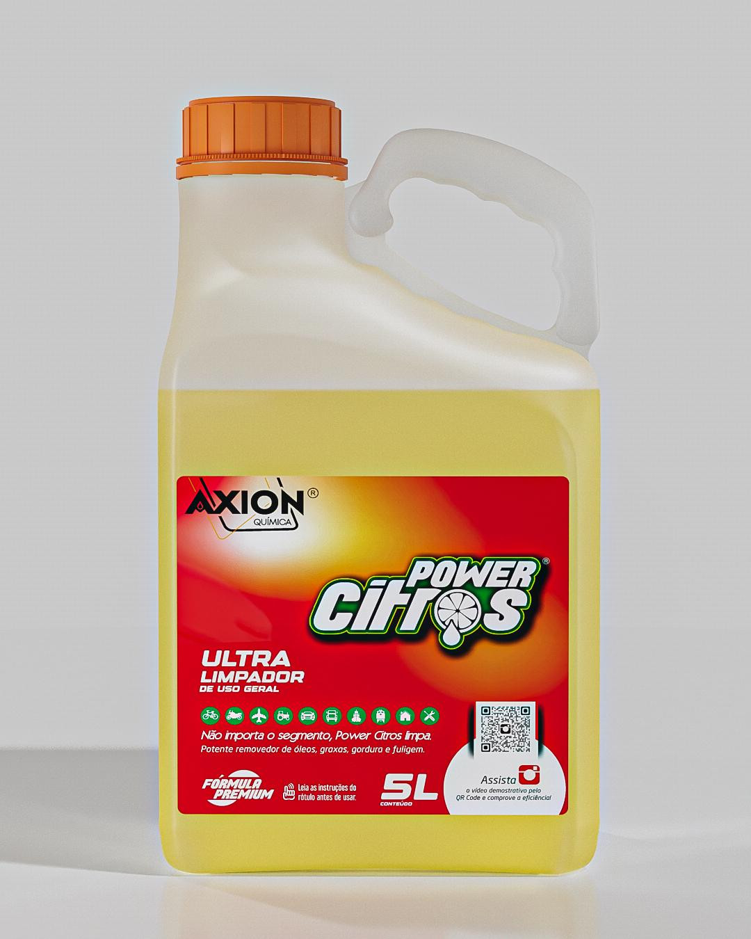 Power Citros | Ultra Limpador Multifuncional de Uso Geral - Galão 5L