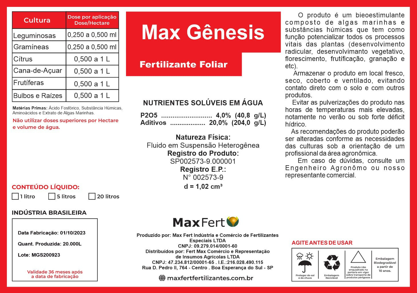 max genesis enraizador