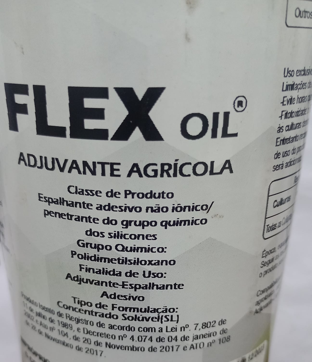 flex oil adjuvante agricola