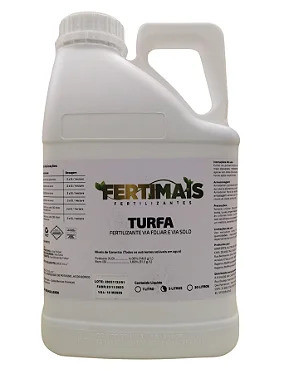 TURFA LÍQUIDA FERTIMAIS- Adubo Fertilizante via Solo a Base de Substâncias Húmicas (Substitui Esterco de frango e animal 5L