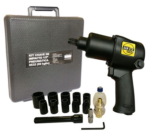 CHAVE IMPACTO PNEUMATICA 1/2 -  C- KIT- 69 KGF.MXT 0532 (0701053200)