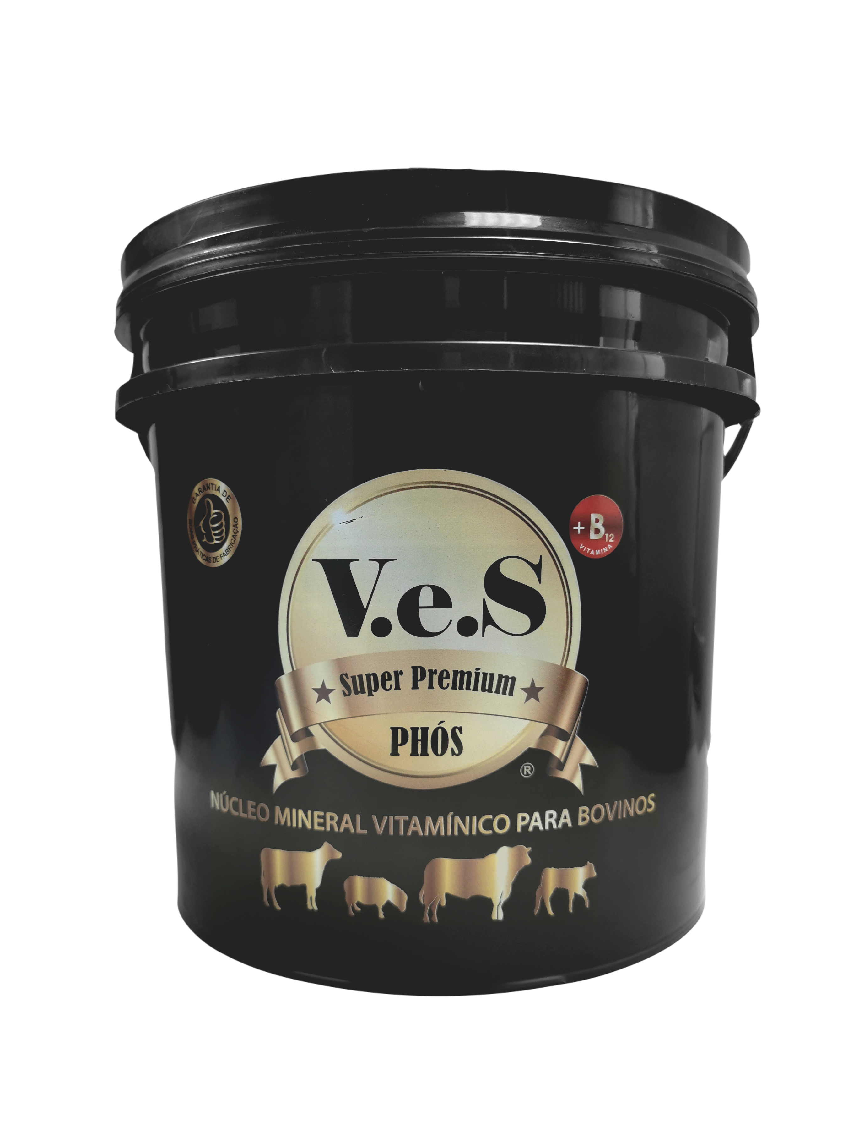 V.e.S Super Premium PHÓS - Núcleo Mineral e Vitamínico para Bovinos  5, 10 e 20 Kg