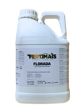 FLORADA FERTIMAIS - Fertilizante Líquido Foliar com Nitrogênio + Cálcio + Magnésio + Boro  (5, 10 e 20 L)