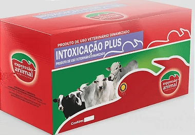 INTOXICAÇÃO PLUS  Homeopático - Tratamento para intoxicação em animais 1 e 5 kg