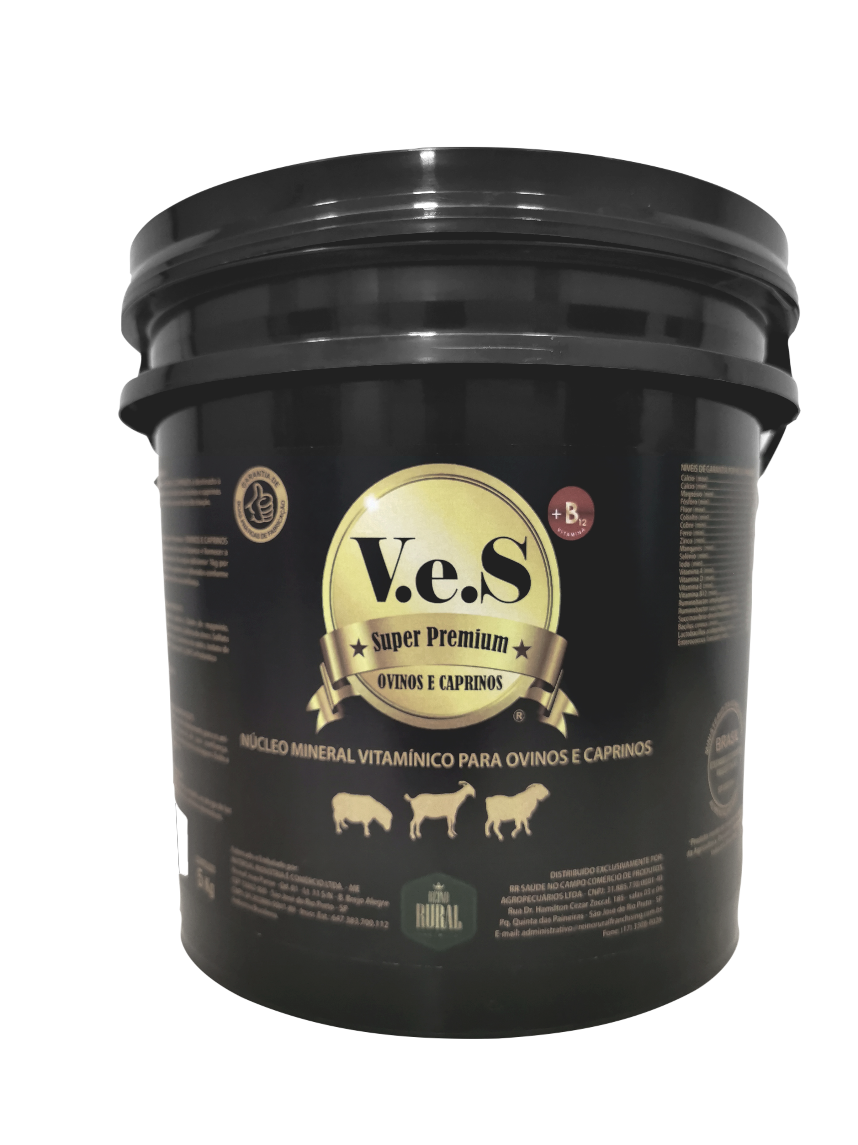 V.e.S Super Premium OVINOS E CAPRINOS - Núcleo Mineral e Vitamínico para Ovinos e Caprinos 5 e 10 Kg