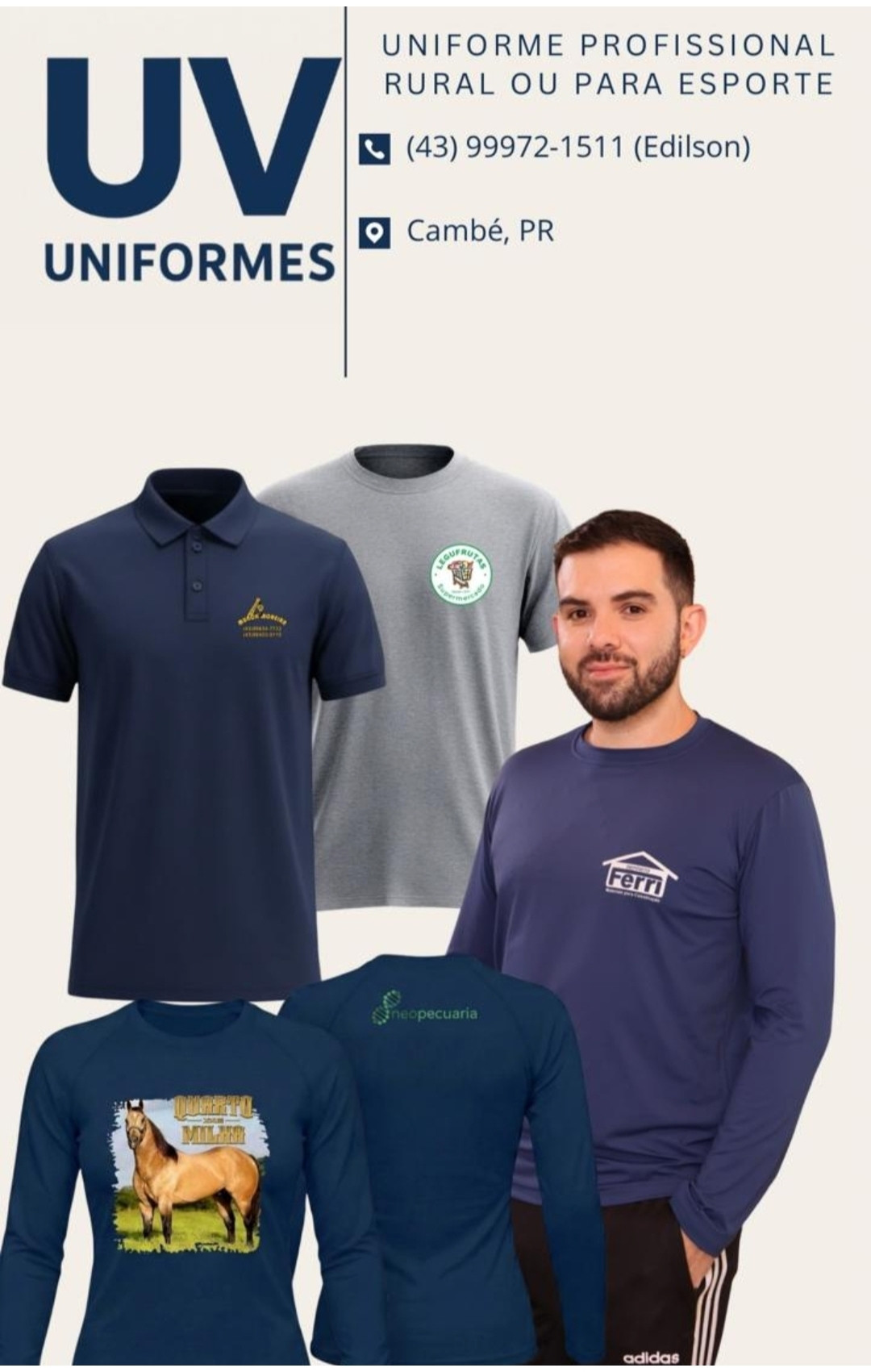 Camiseta com proteção UV 50 