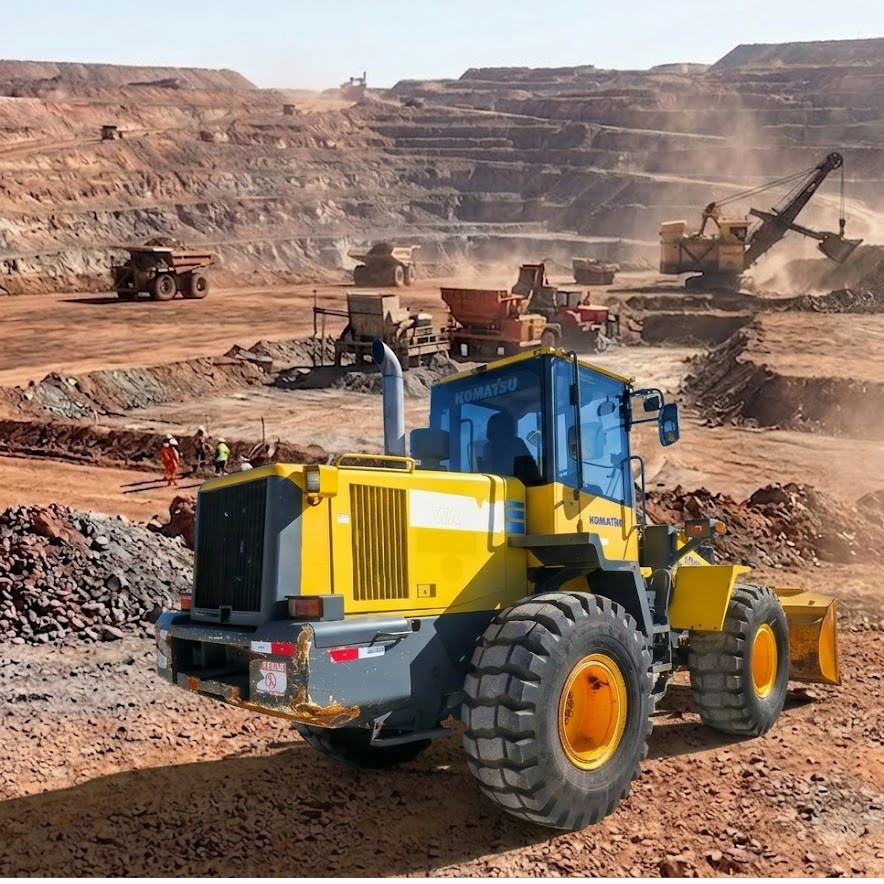 Pá Carregadeira Komatsu WA200-5