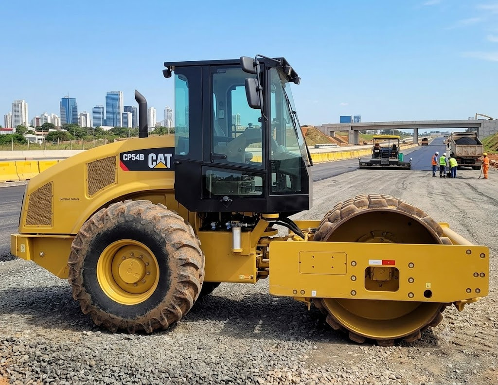 Rolo Compactador CATERPILLAR CP54B