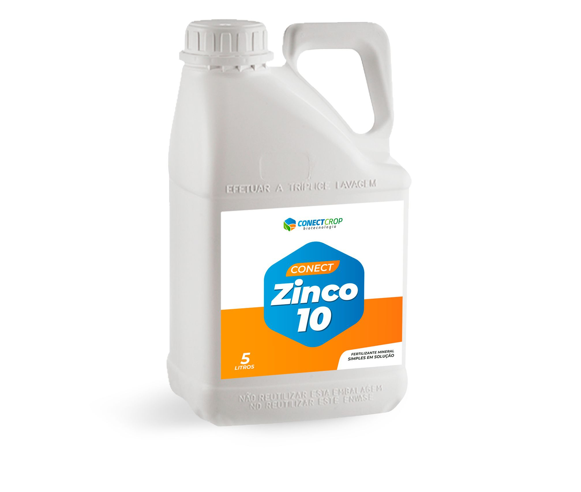 CONECT ZINCO 10 FERT. MINERAL SIMPLES - GL 5 LT