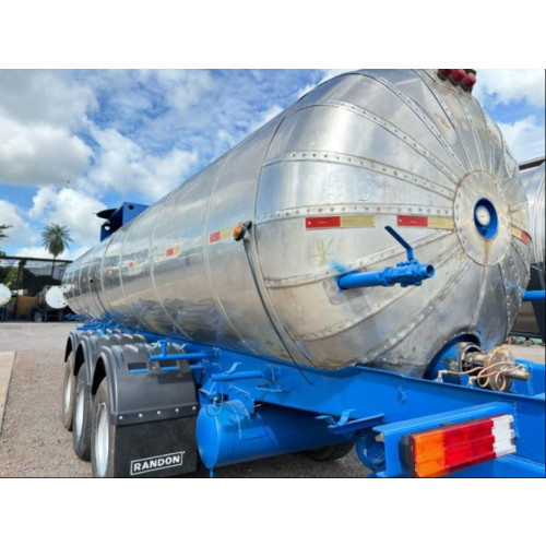 Carroceria Randon Carreta inox - Ano 1985