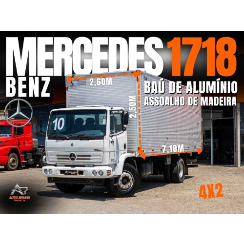 Caminhão Mercedes Benz 1718 - ano 2010