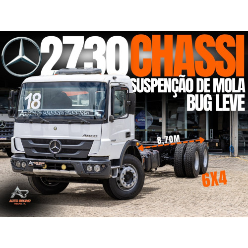 Caminhão Mercedes Benz Atego 2730K - ano 2018