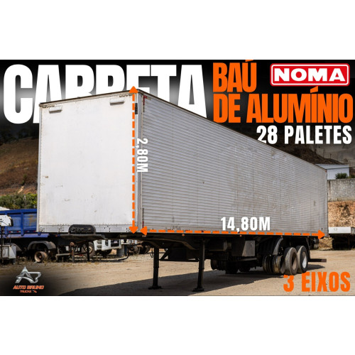 Carroceria NOMA Sr Baú alumínio - ano 2010