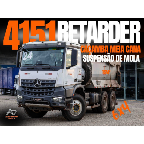 Caminhão Mercedes Benz Arocs 4151 - ano 2024