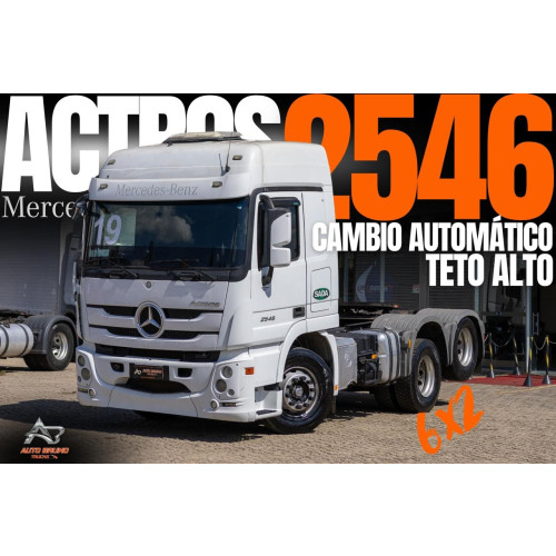 Caminhão Mercedes Benz Actros 2546 - ano 2019