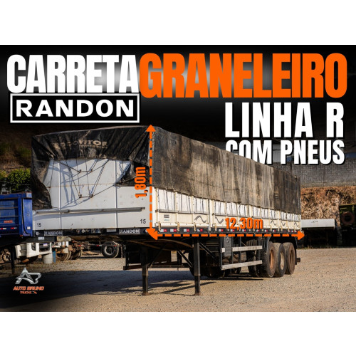 Carroceria Randon Graneleira - ano 2015
