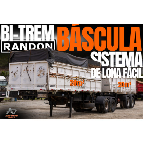Carroceria Randon Bi-Trem Basculante - ano 2013